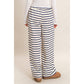 Striped Wide-Leg Pants