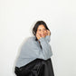Heather Grey Piper Cardigan