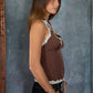 Polka Dot Lace Cami