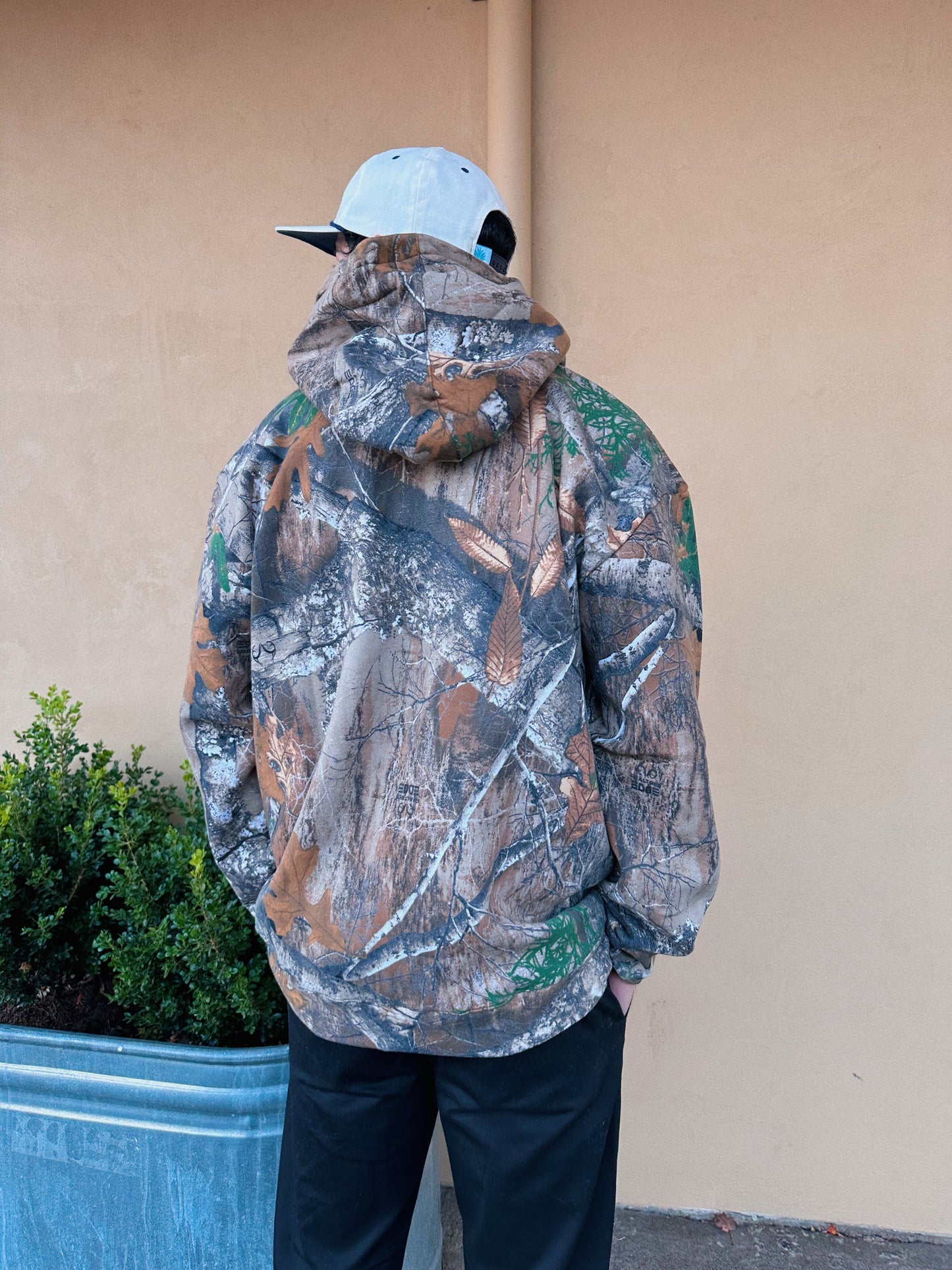 Regular Fit Camo Hoodie