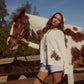Horse Graphic Long Sleeve Cardigan