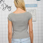 Boat Neck Top
