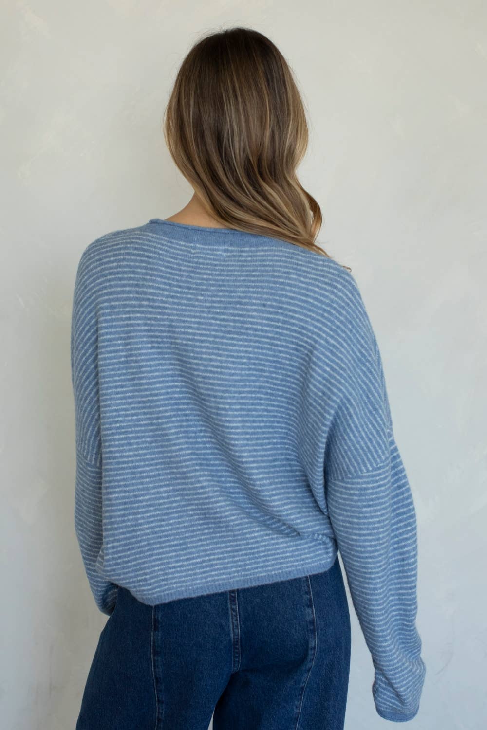 Piper Cardigan - Pin Striped
