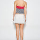 Polka Dot Striped Tube Top
