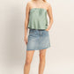 Satin Strapless Tube Top