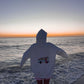 Pearl Grey Van Star Embroider Hoodie