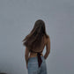 Cowl Neck Halter Top