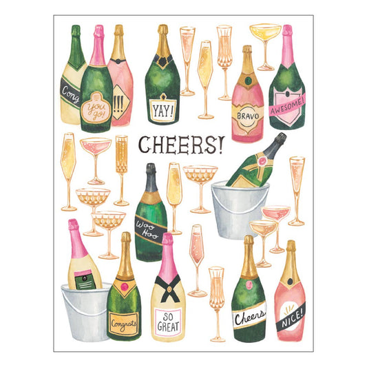 Bubbly Congrats Card