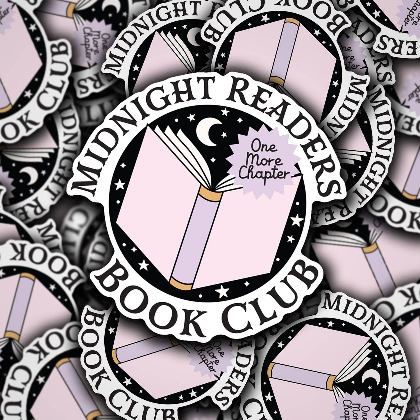 Midnight Readers Sticker