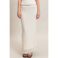 Textured Maxi Skirt
