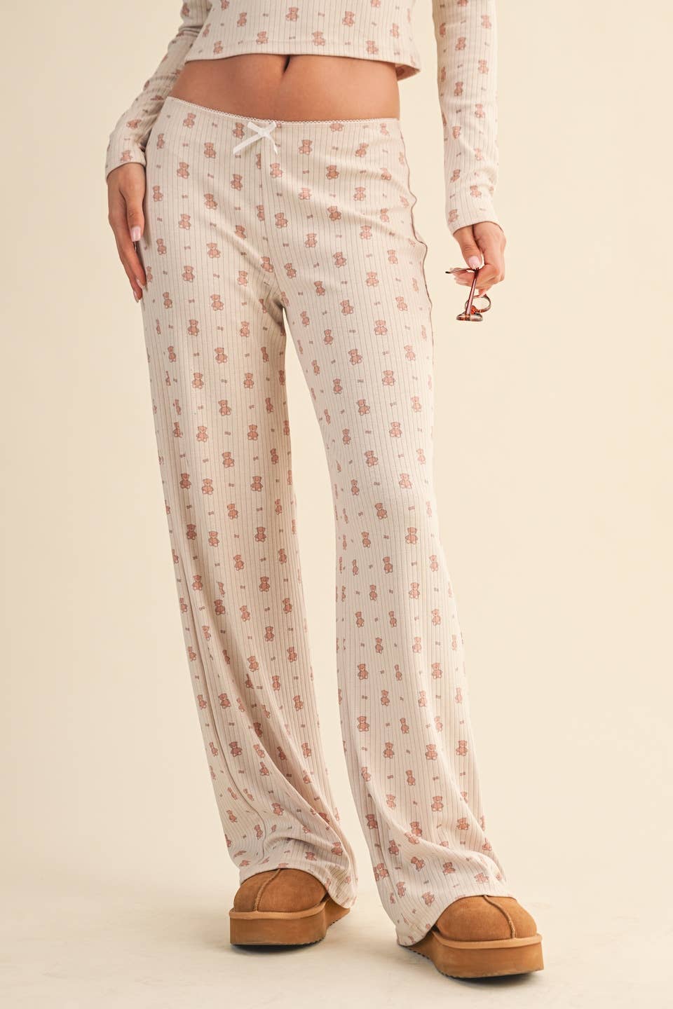 Teddy Bear Print Top