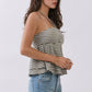 Stripe Halter Top