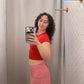 Willow Red Skirt
