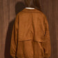 OVERSIZED SUEDE BOMBER JACKET