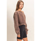 Off The Shoulder Sweatshirt