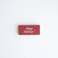 Happy Holidays Matchbox