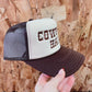 Cowboy Hat-Brown Trucker Hat