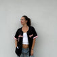 Black OSU #1 Baseball Jersey