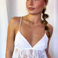 Lace tank