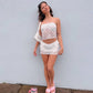 Scottie lace Mini Skirt