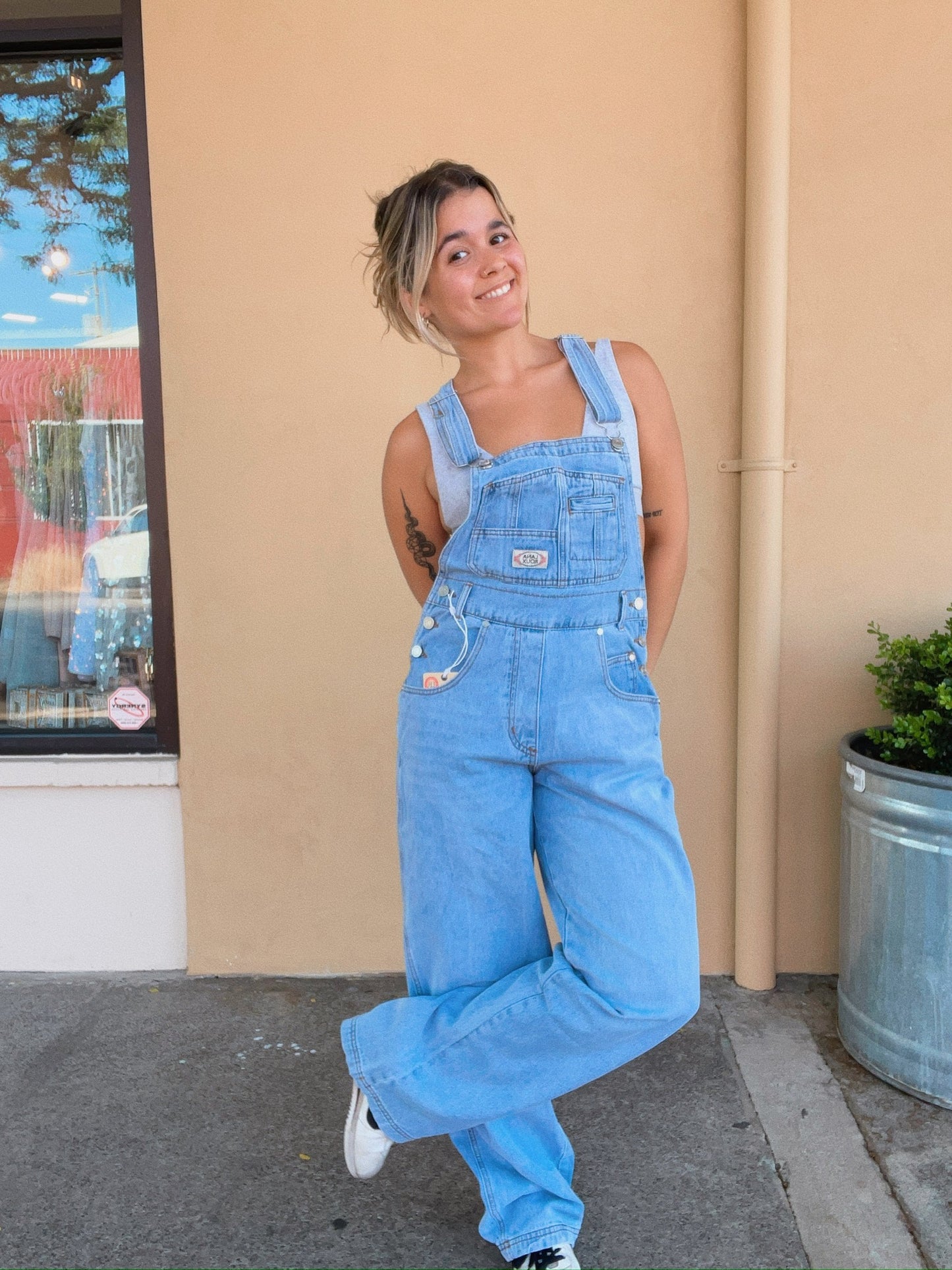 90s Retro Overall - Light