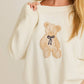 White Teddy Bear Crew