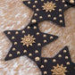 Studded Stars Western Link Vegan Leather Belt