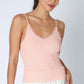 Lace Trim Texture Cami
