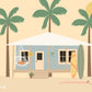 Surf Shack Art Print