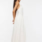 Bohemian Style White Halter Dress