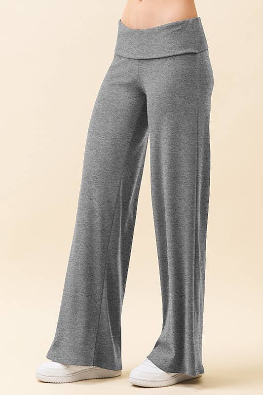 Soft Wide Fold Over Pants