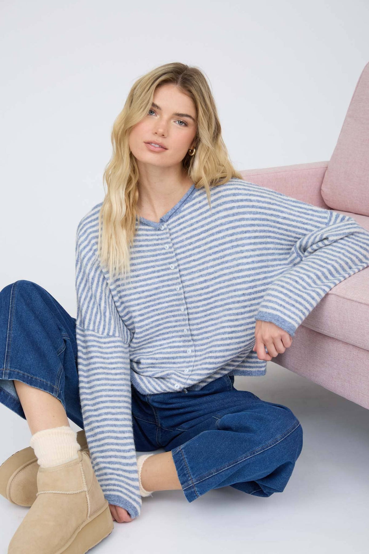 Sadie Striped Cardigan