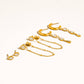 Finley  Non-Tarnish CZ Chain Drop Earring Sets
