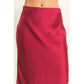 Satin Maxi Skirt