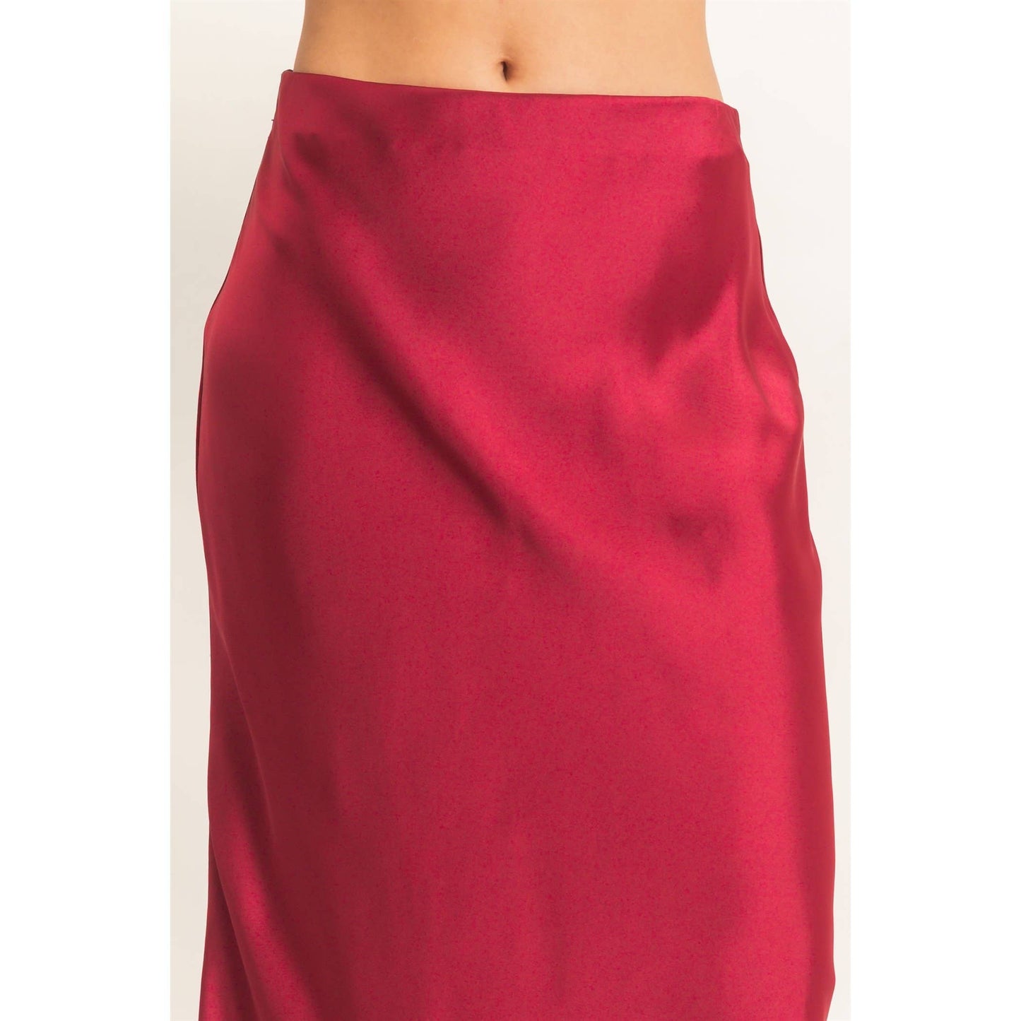 Satin Maxi Skirt