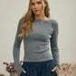 Boatneck Long Sleeve