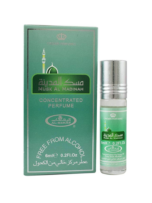 Al Rehab Musk Al Madinah Concentrated Perfume Oil 6 ml