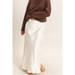 Satin Maxi Skirt