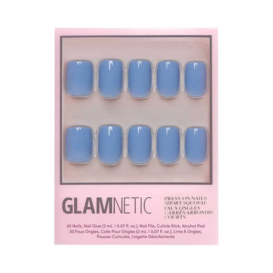 Cashmere Blue Press-On Nails