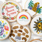 Mini Rainbow Cross Stitch Kit