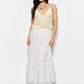 Ruffle Chiffon Maxi Skirt
