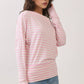 Off The Shoulder Stripe Top