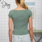 Boat Neck Top
