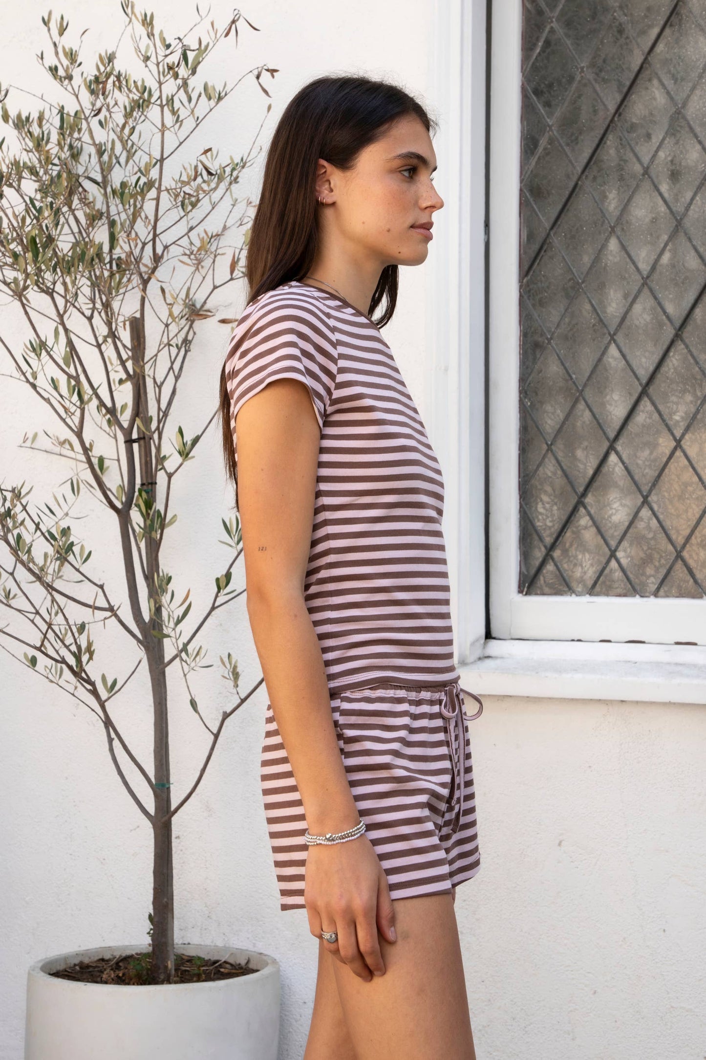 MARLOWE Classic Striped Shirt