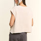 Soft Button-Front Knit Top