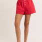 High Waisted Boxy Bow Shorts