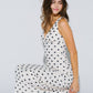 Chic Mesh Polka Dot Maxi Dress