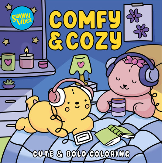 Comfy & Cozy: Coloring Book