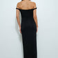 Twist Off The Shoulder Maxi Dress