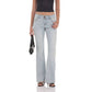 Low Rise Flare Jeans in Light Denim